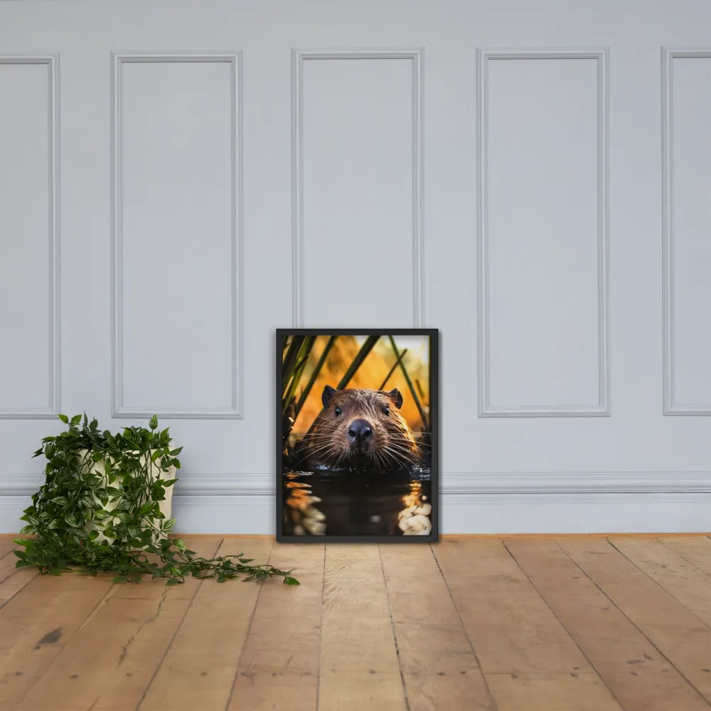 Beaver Serenity: A Natural Portrait