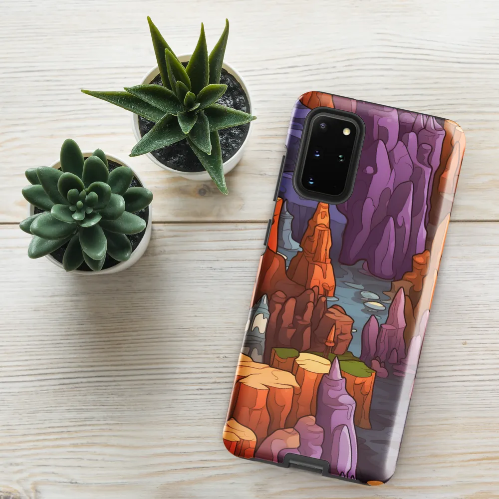 Vibrant Rockscape: A Digital Odyssey