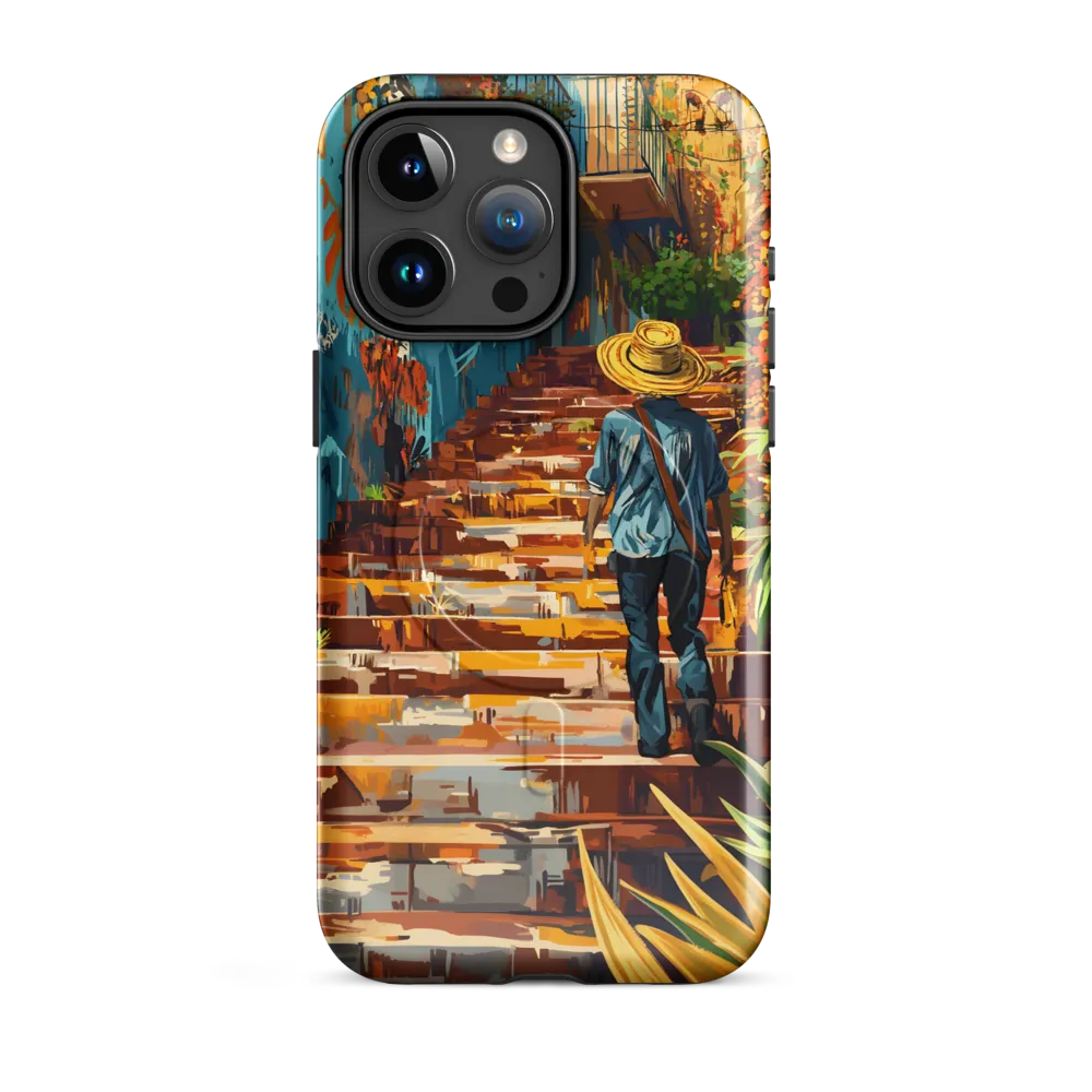 Steps to Adventure | Phone Case |  15 Pro Max | MagSafe® Tough Case | Glossy