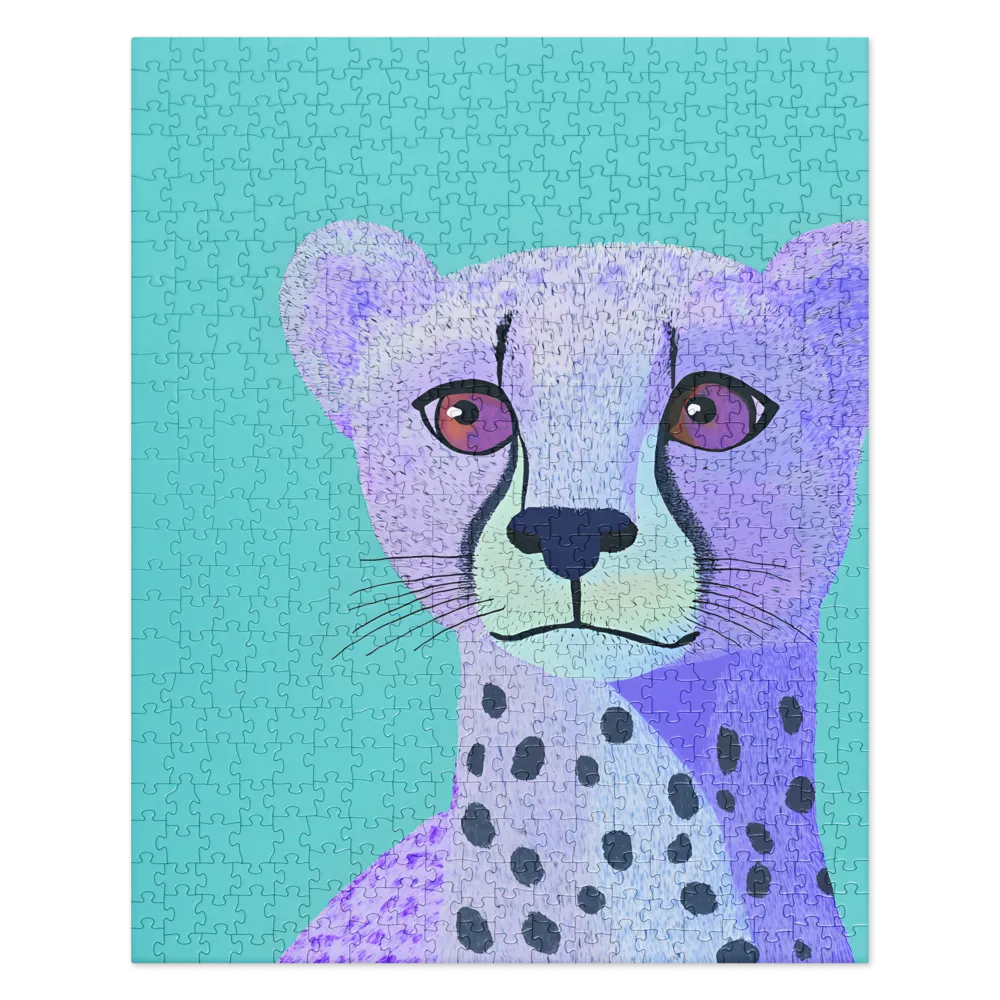 Curious Cheetah | Jigsaw Puzzle | 520 pieces