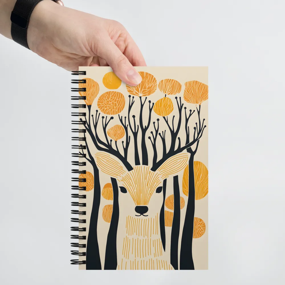 Whispers of Autumn | Spiral Notebook