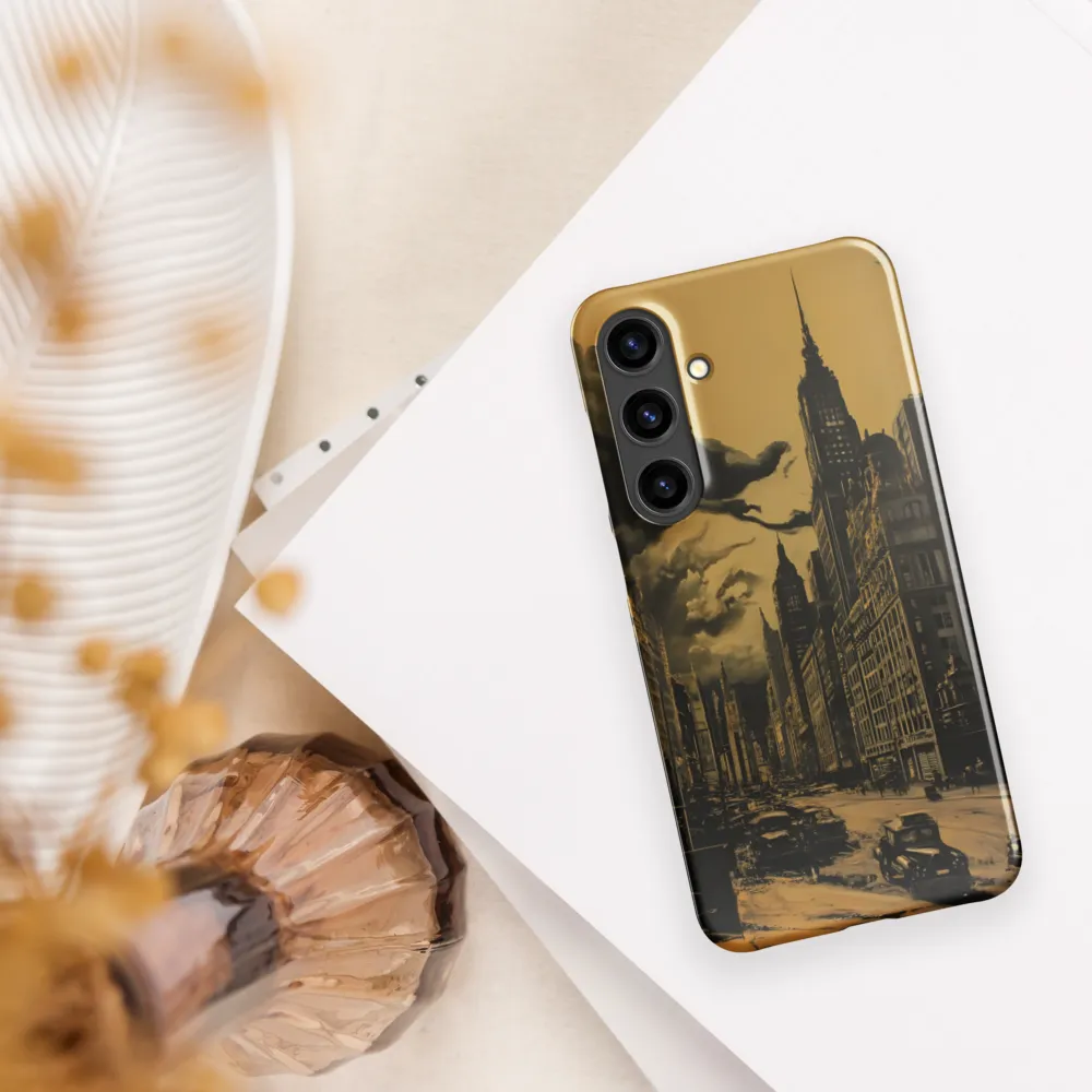 Echoes of a Forgotten Skyline | Phone Case |  S24 Plus | Snap Case | Glossy