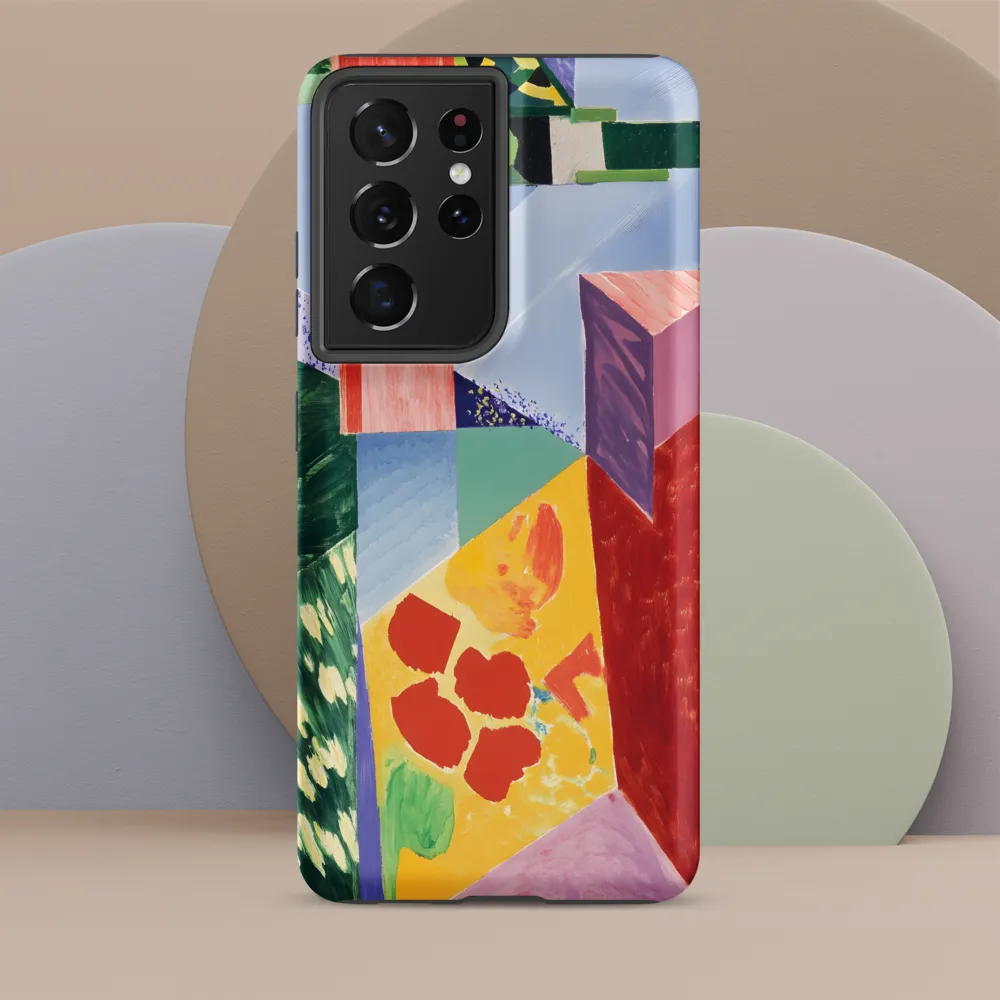 Interplay of Geometry and Color | Phone Case |  S21 Ultra | Tough Case | Matte