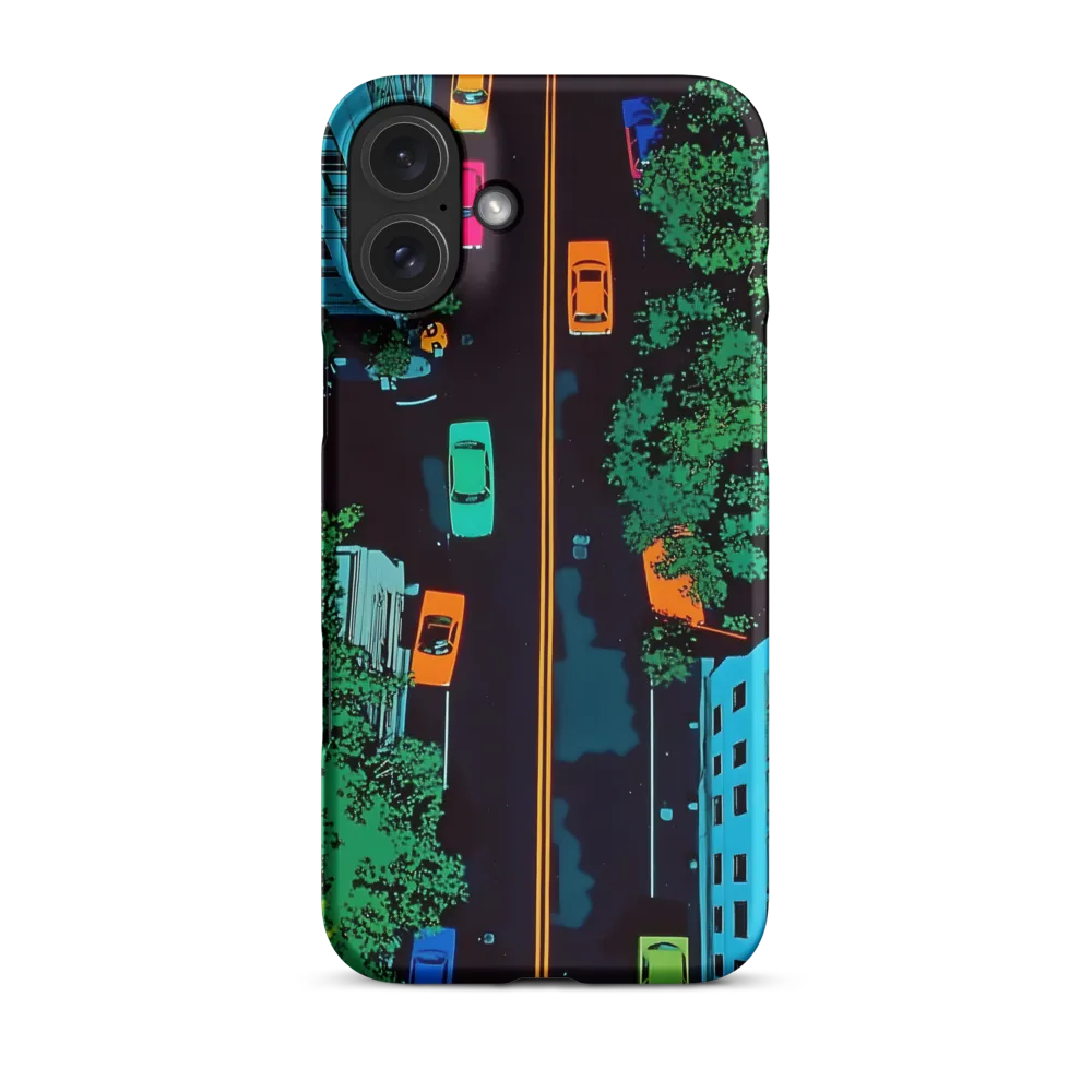 Urban Pulse: A Colorful Intersection