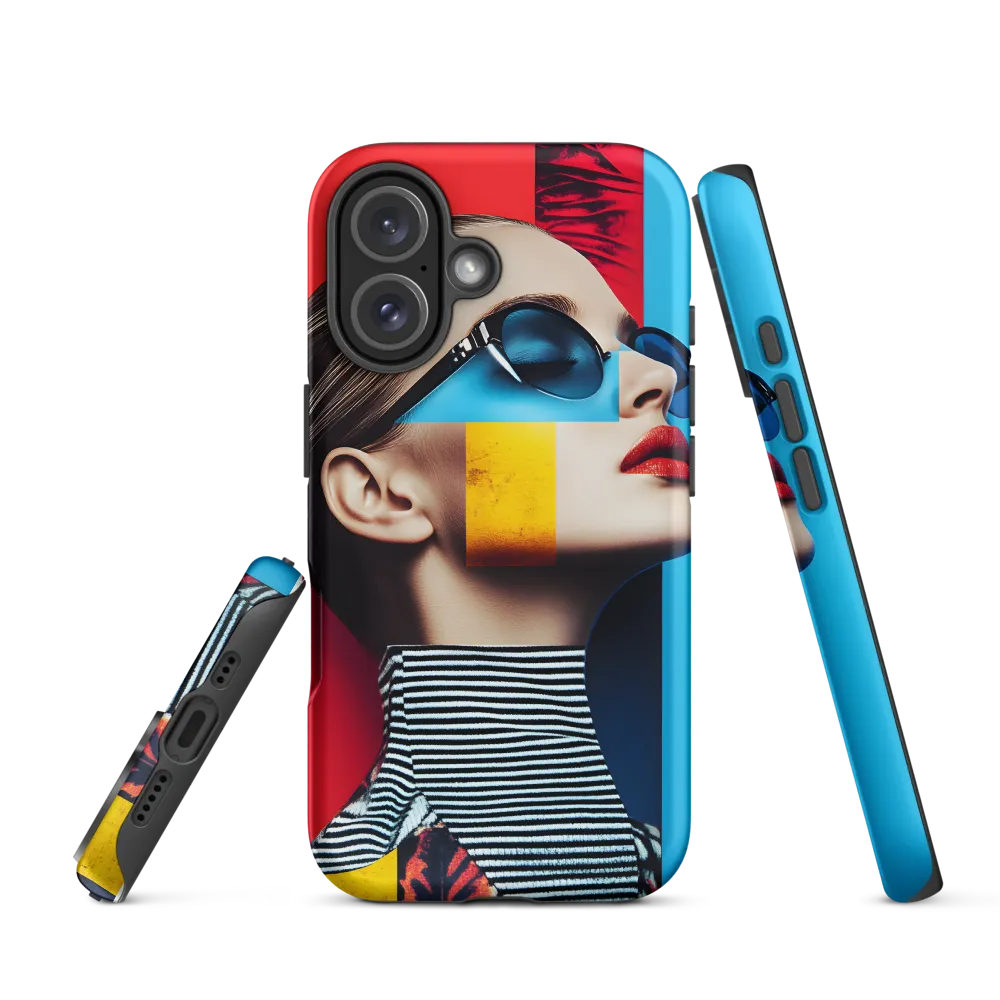 Vibrant Fusion of Fashion and Color | Phone Case |  16 | Tough Case | Matte