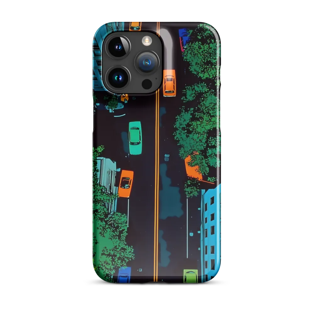 Urban Pulse: A Colorful Intersection