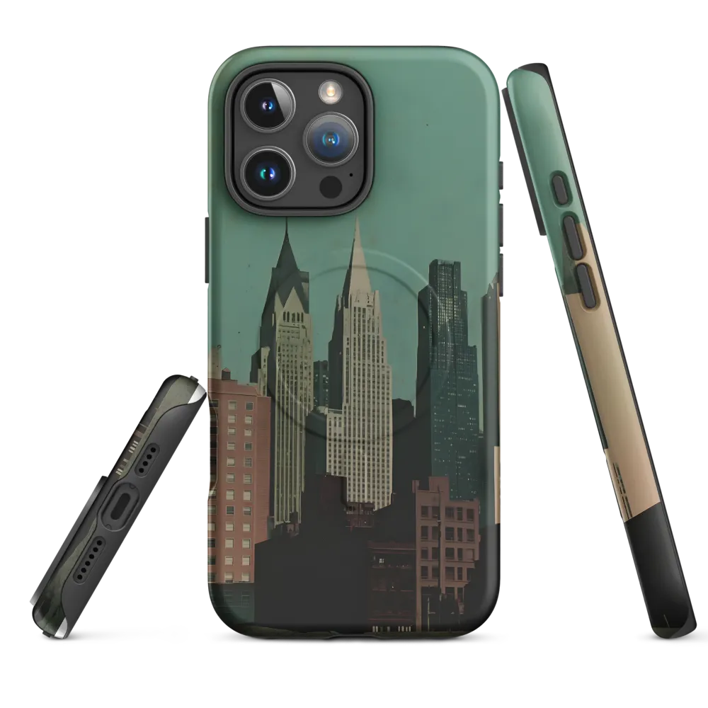 Urban Nostalgia: A Retro Cityscape