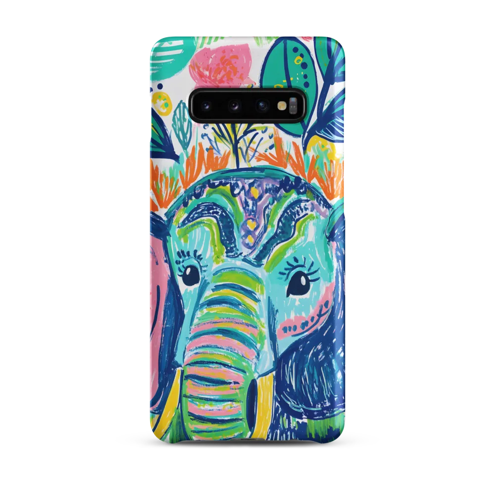 Whimsical Elephant Portrait