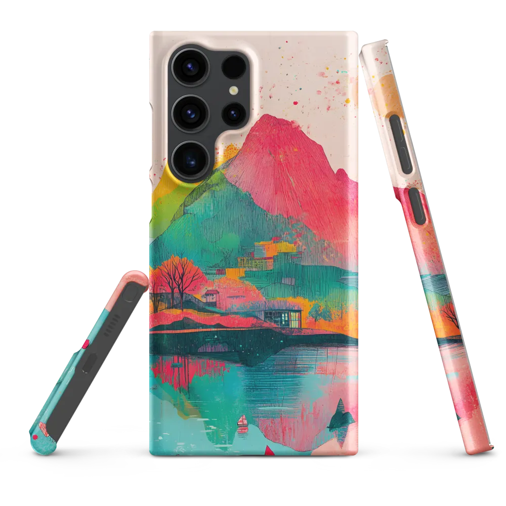 Vibrant Serenity: A Surreal Landscape