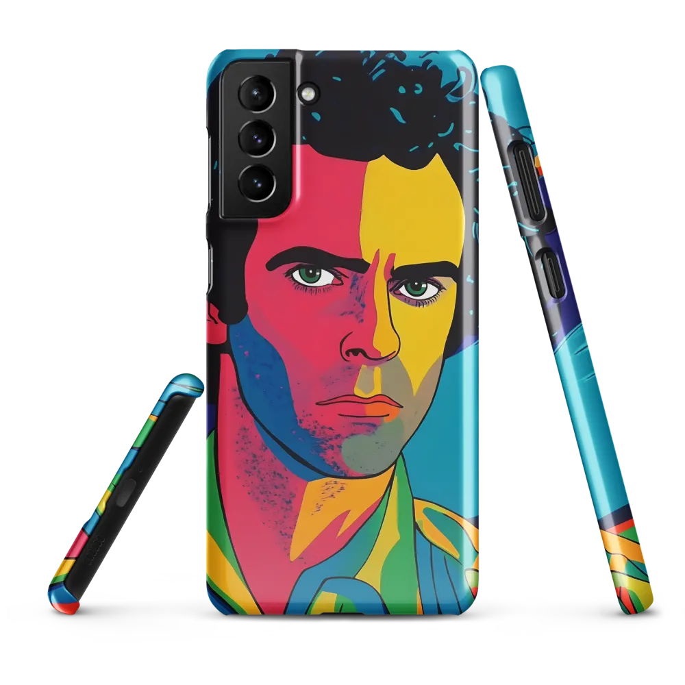 Electric Visage: A Portrait of Vibrance