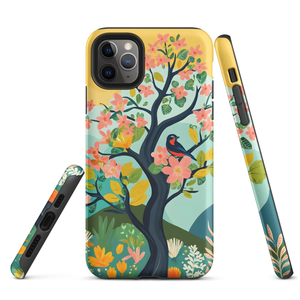 Spring Blossoms: A Serene Encounter