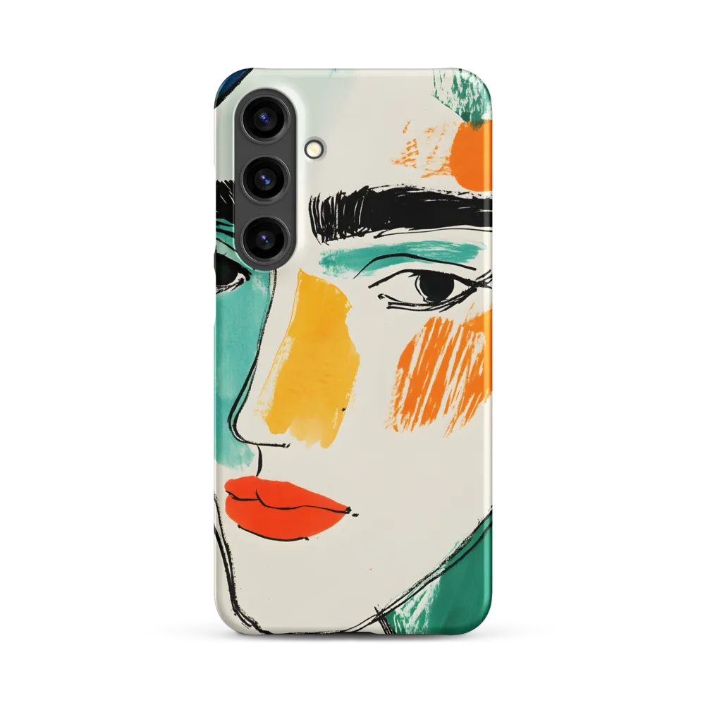 Teal & Orange Portrait — Fragmented Brushwork