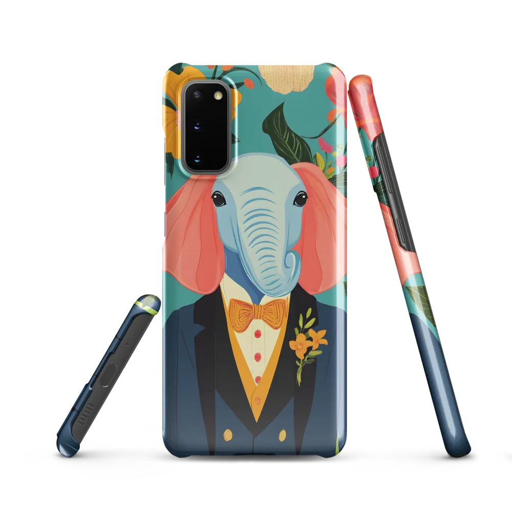 Elegance in Bloom | Phone Case |  S20 | Snap Case | Glossy