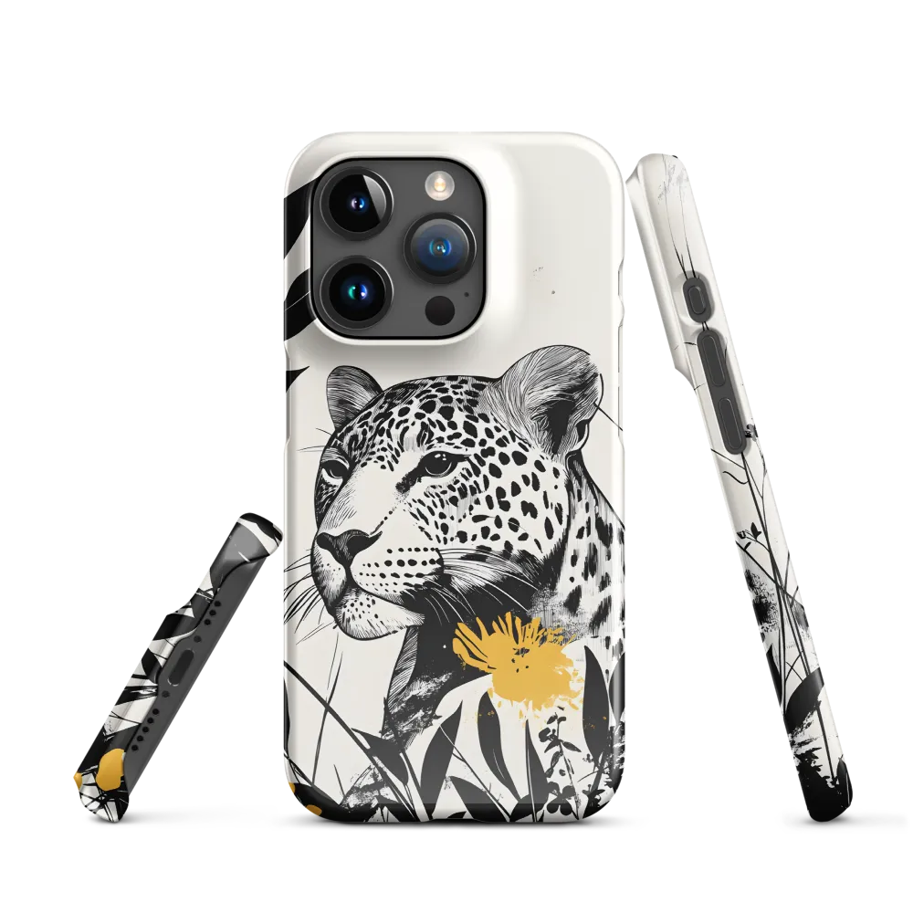 Majestic Leopard Amongst Flora