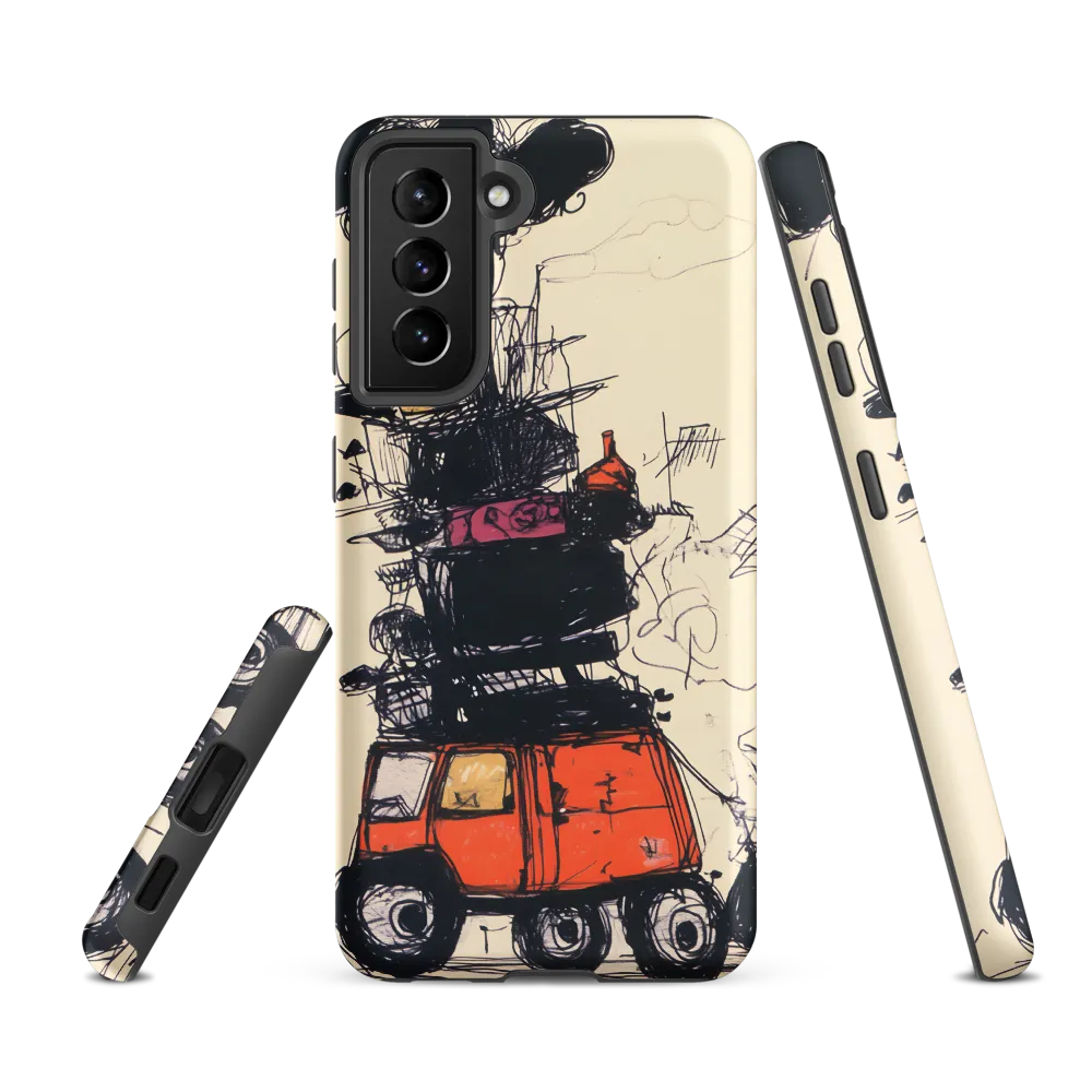 The Whimsical Hauler | Phone Case |  S21 FE | Tough Case | Matte