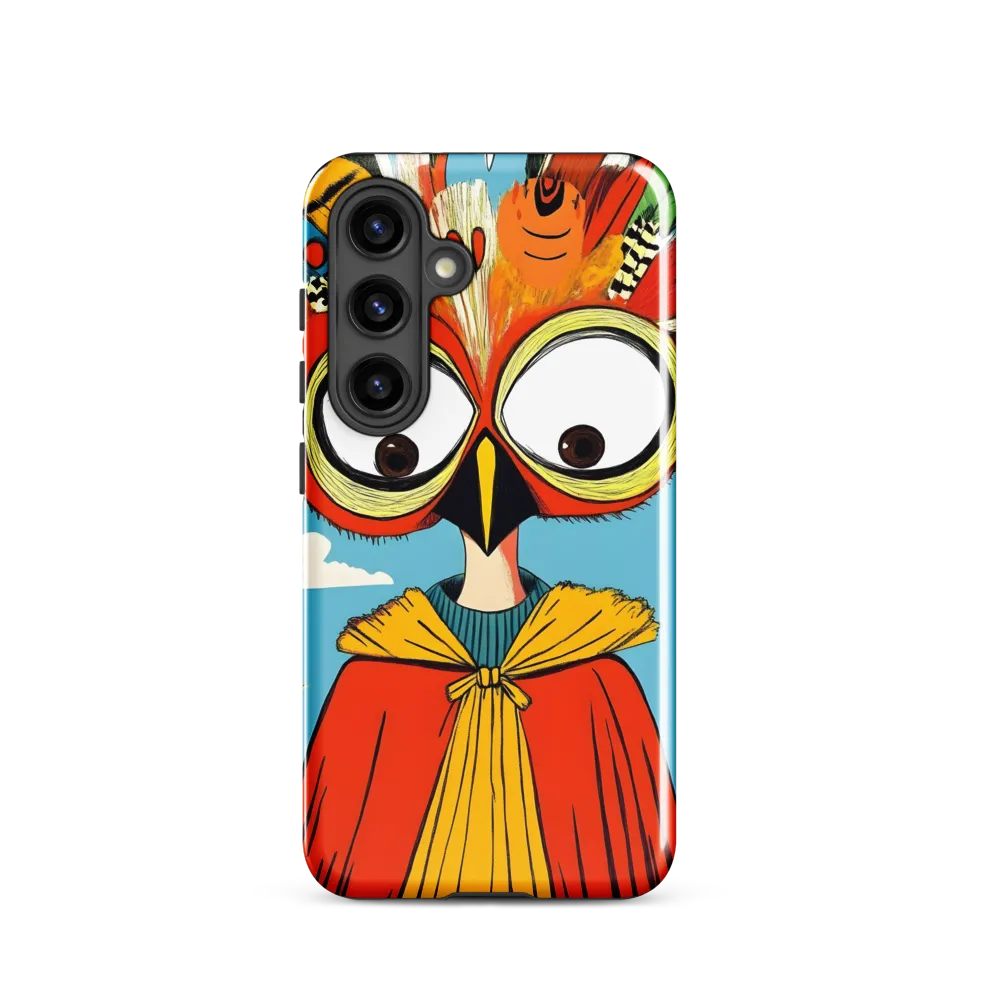 A Whimsical Encounter: The Owl-Human Fusion