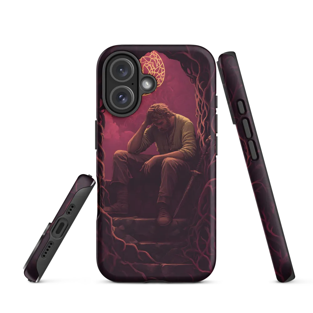 In the Depths of Contemplation | Phone Case