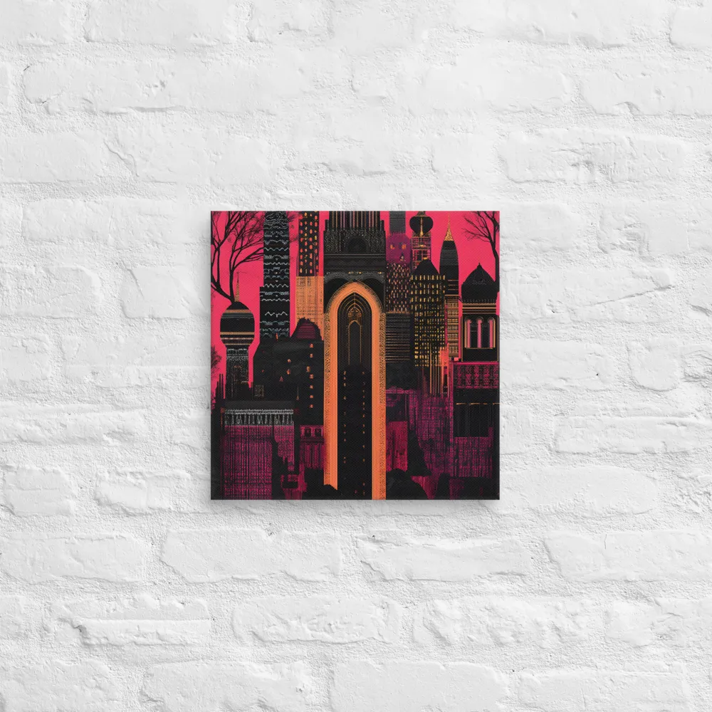 Urban Reverie | Canvas | 14″×14″