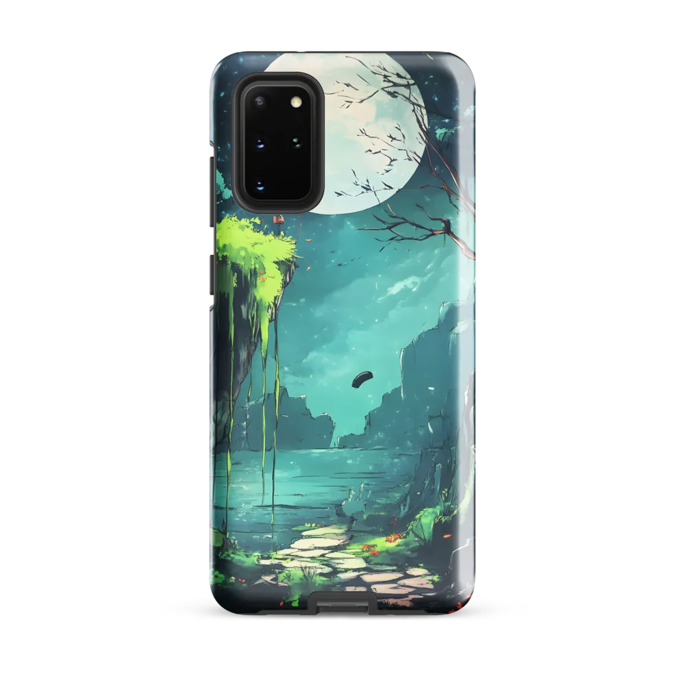 Moonlit Serenity: A Fantastical Landscape