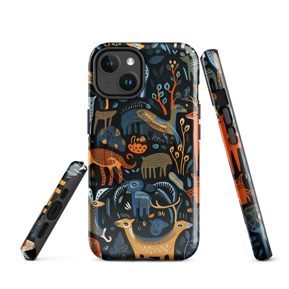 Whimsy in the Wild | Phone Case |  14 | MagSafe® Tough Case | Glossy