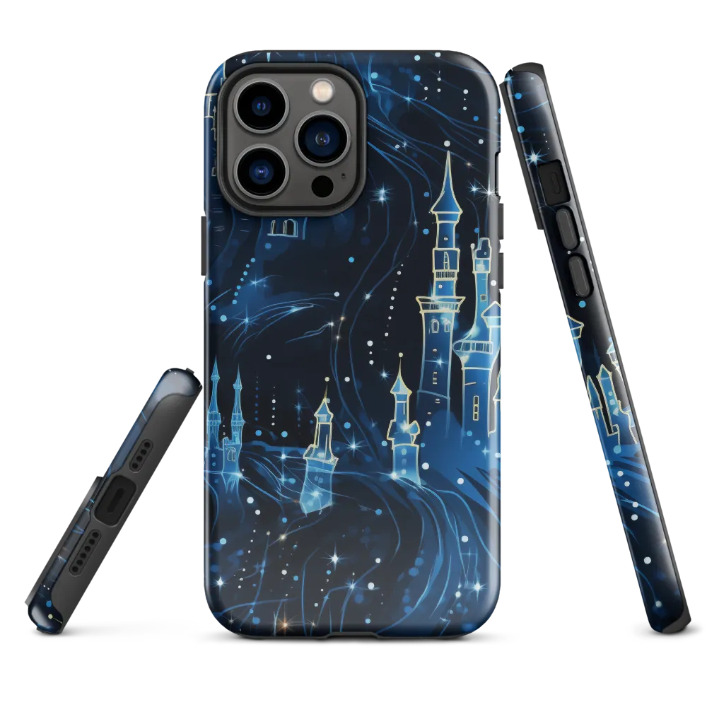 Dreamy Castles in a Starry Sky