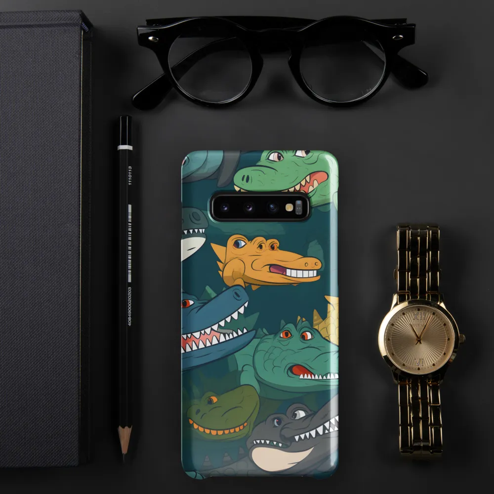 Cheerful Crocodilian Parade