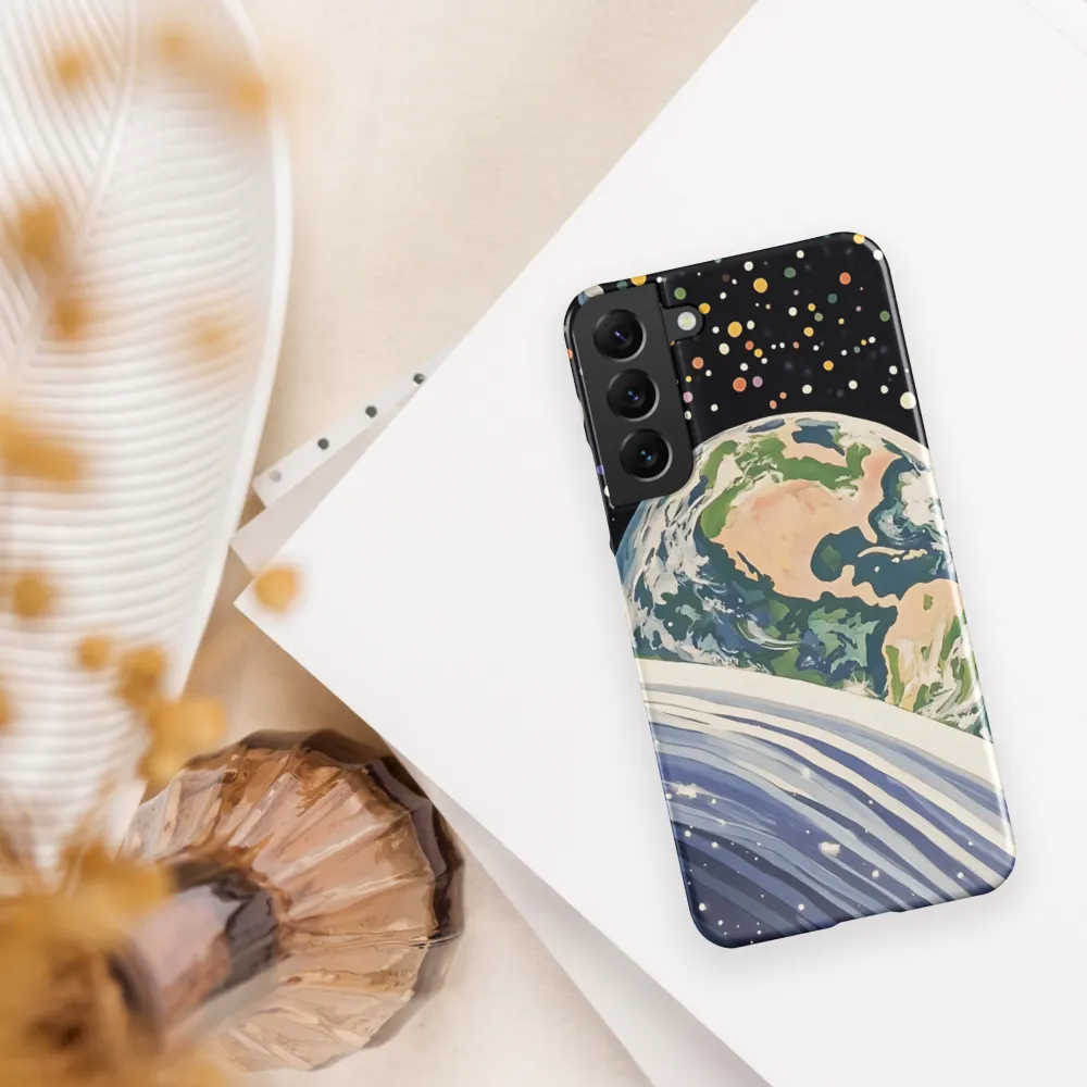 Celestial View: A Surreal Journey Through Space