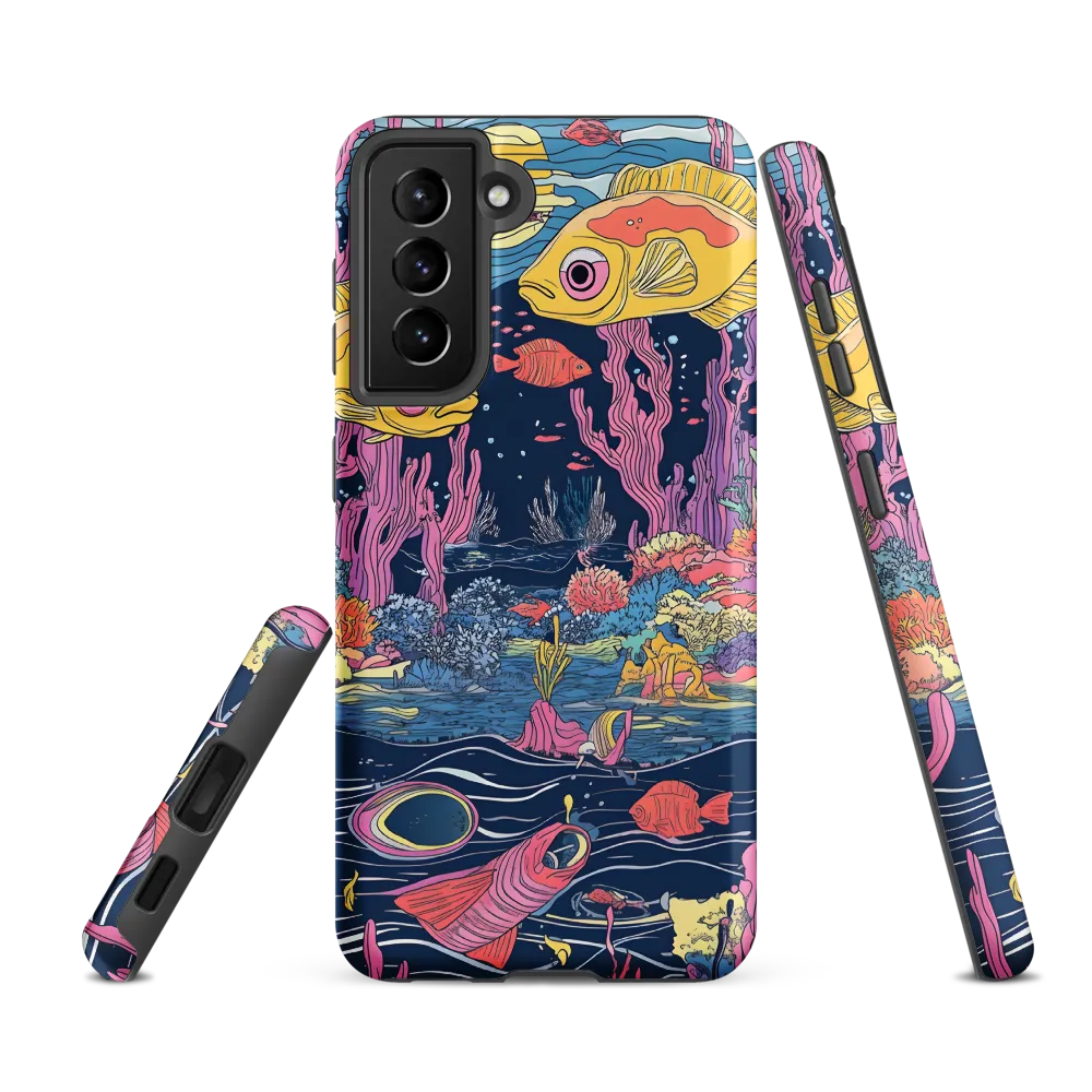Underwater Dreamscape: A Playful Encounter