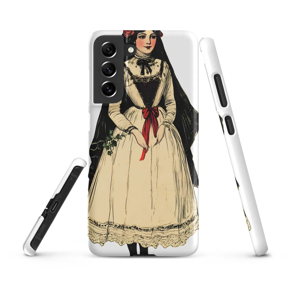 Elegance in Tradition: A Folk Portrait