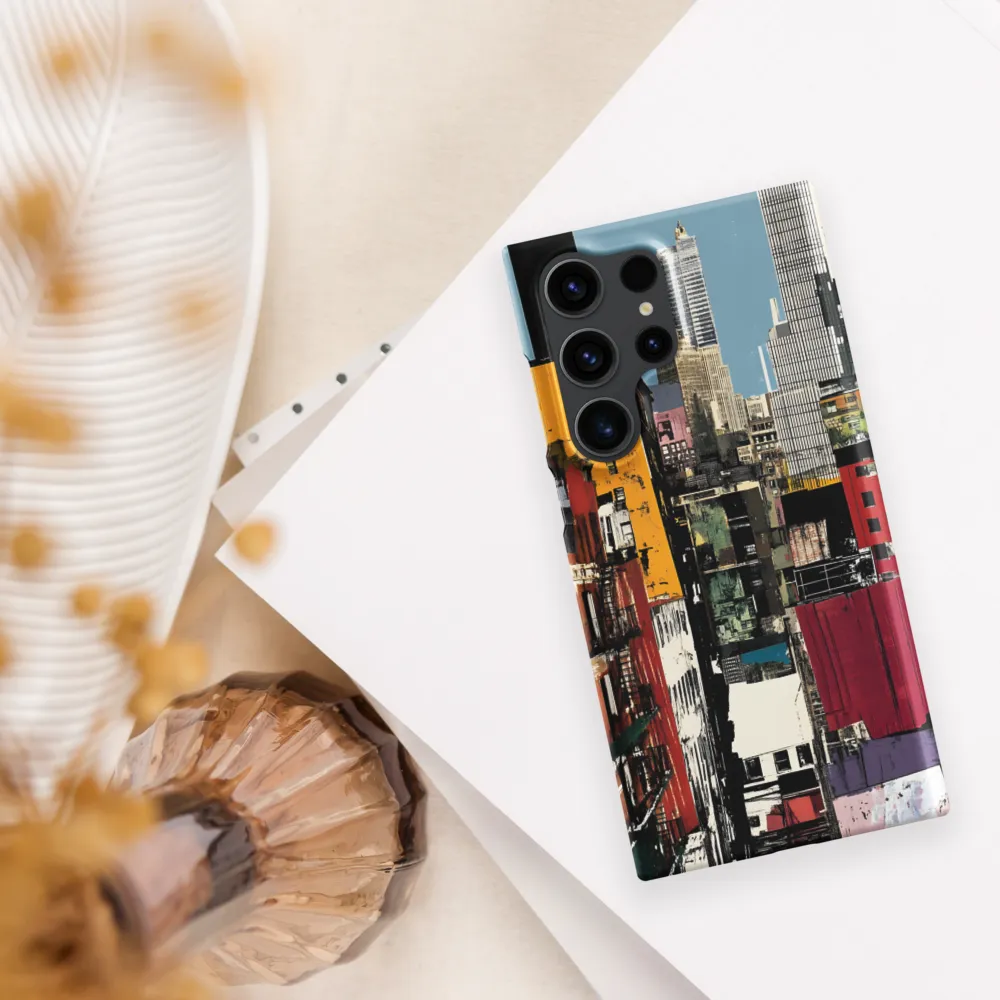 Urban Collage: A Vivid Cityscape