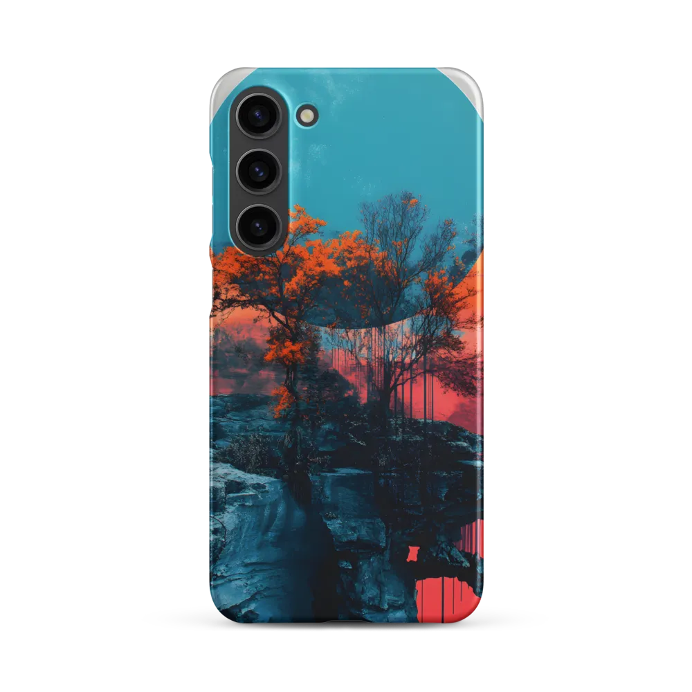 Ethereal Landscapes: A Dance of Color and Form | Phone Case |  S23 Plus | Snap Case | Matte