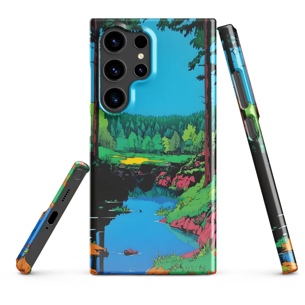 Tranquil Reflections: A Vibrant Landscape