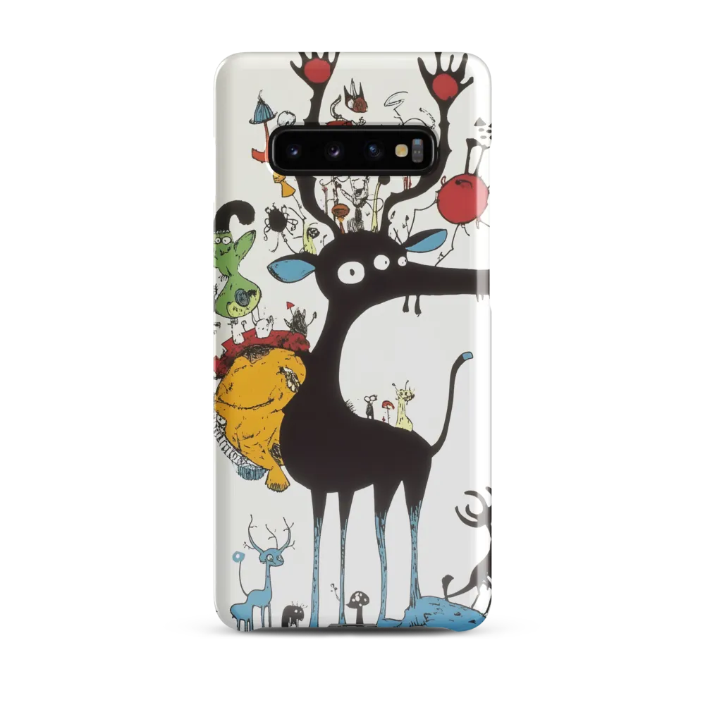 The Whimsical Menagerie | Phone Case |  S10 Plus | Snap Case | Glossy