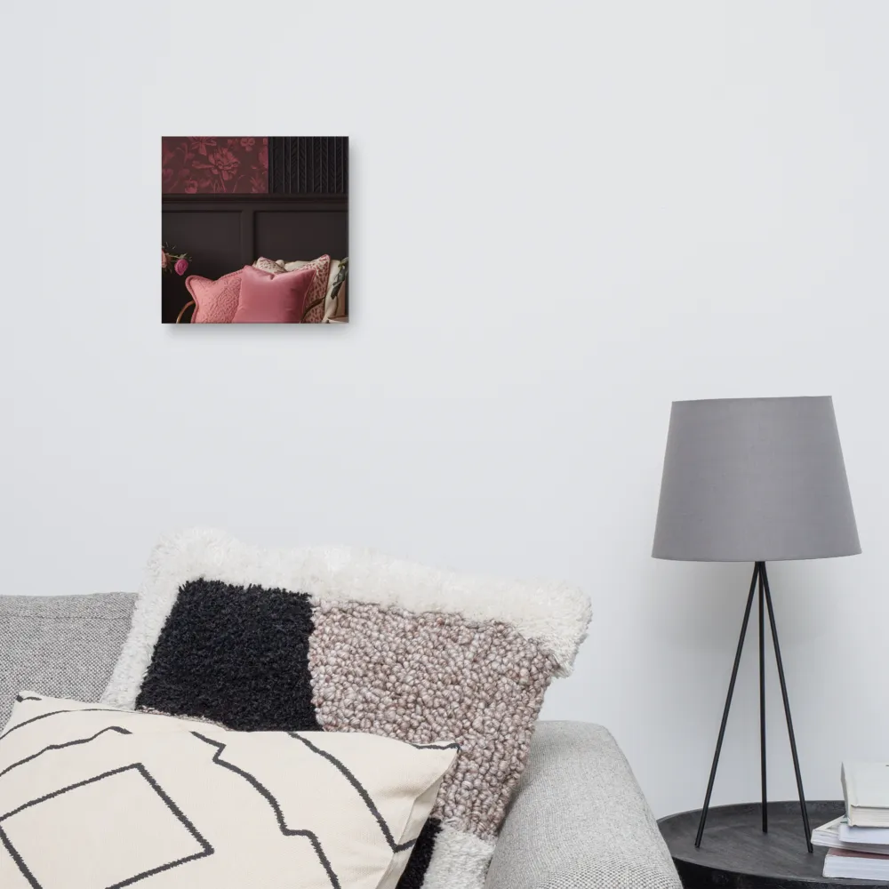 Elegance in Contrast: A Modern Interior Design | Canvas | 12″×12″