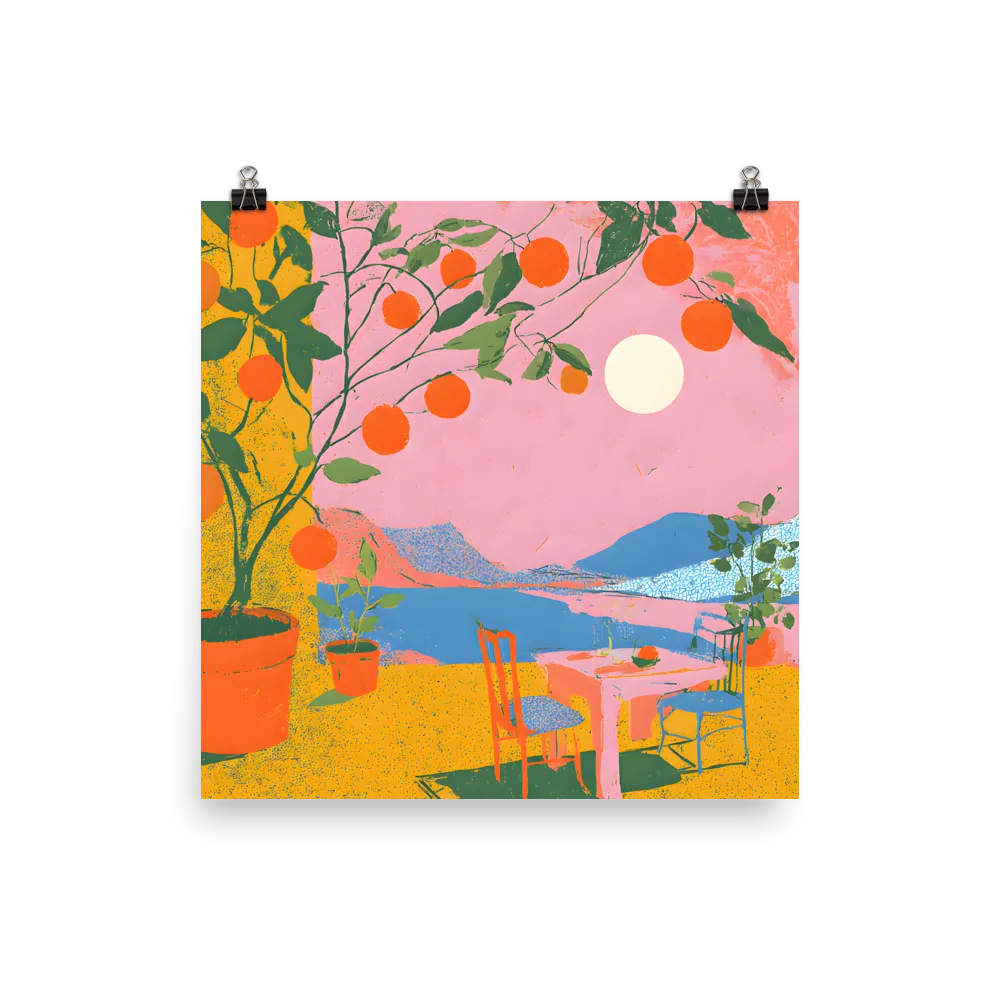Citrus Terrace 
 Poster | 16″x 16″