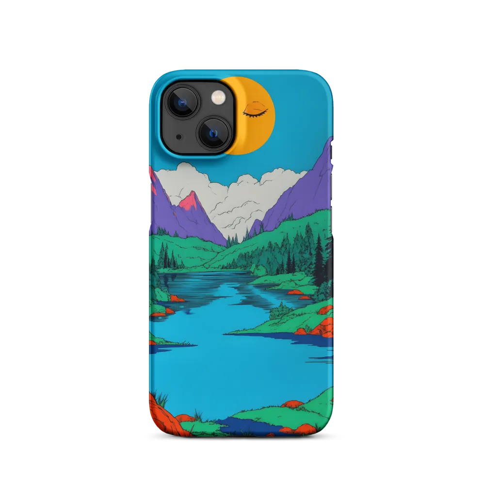 Whimsical Serenity in Vibrant Colors