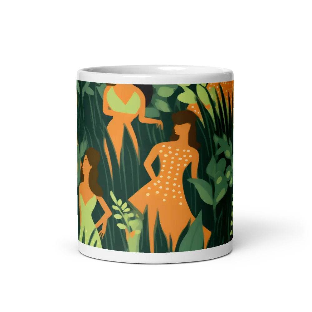 Playful Harmony in Patterns | Mug with White inside | 11 oz