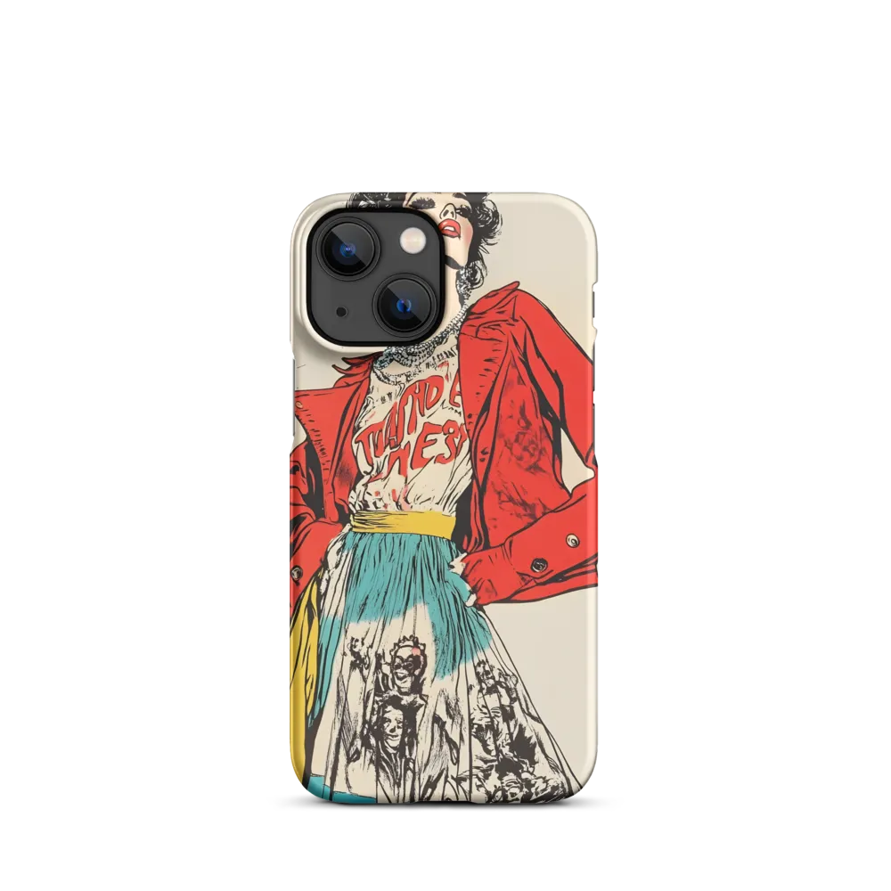 Vibrant Elegance: A Pop Art Fashion Statement