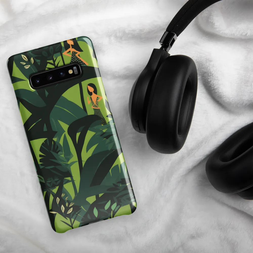 Harmony in Green | Phone Case |  S10 Plus | Snap Case | Glossy