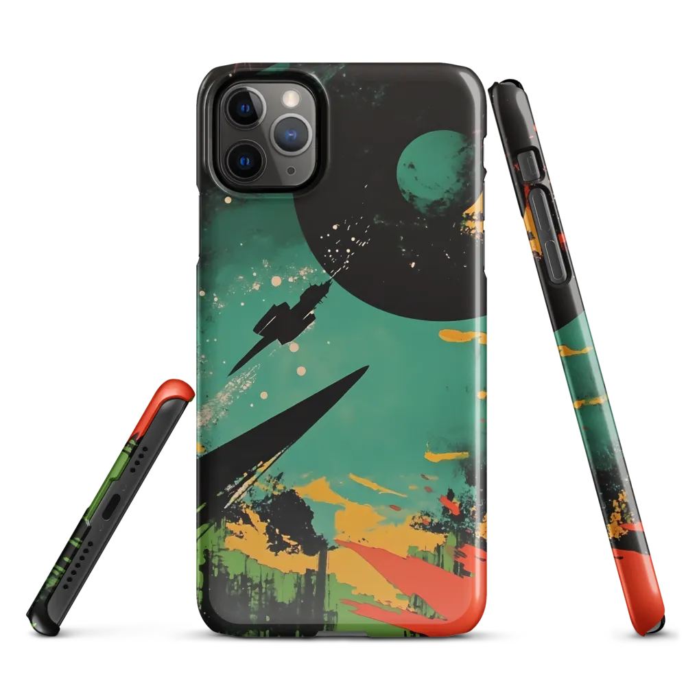 Journey Through the Cosmic Canvas | Phone Case |  11 Pro Max | Snap Case | Glossy