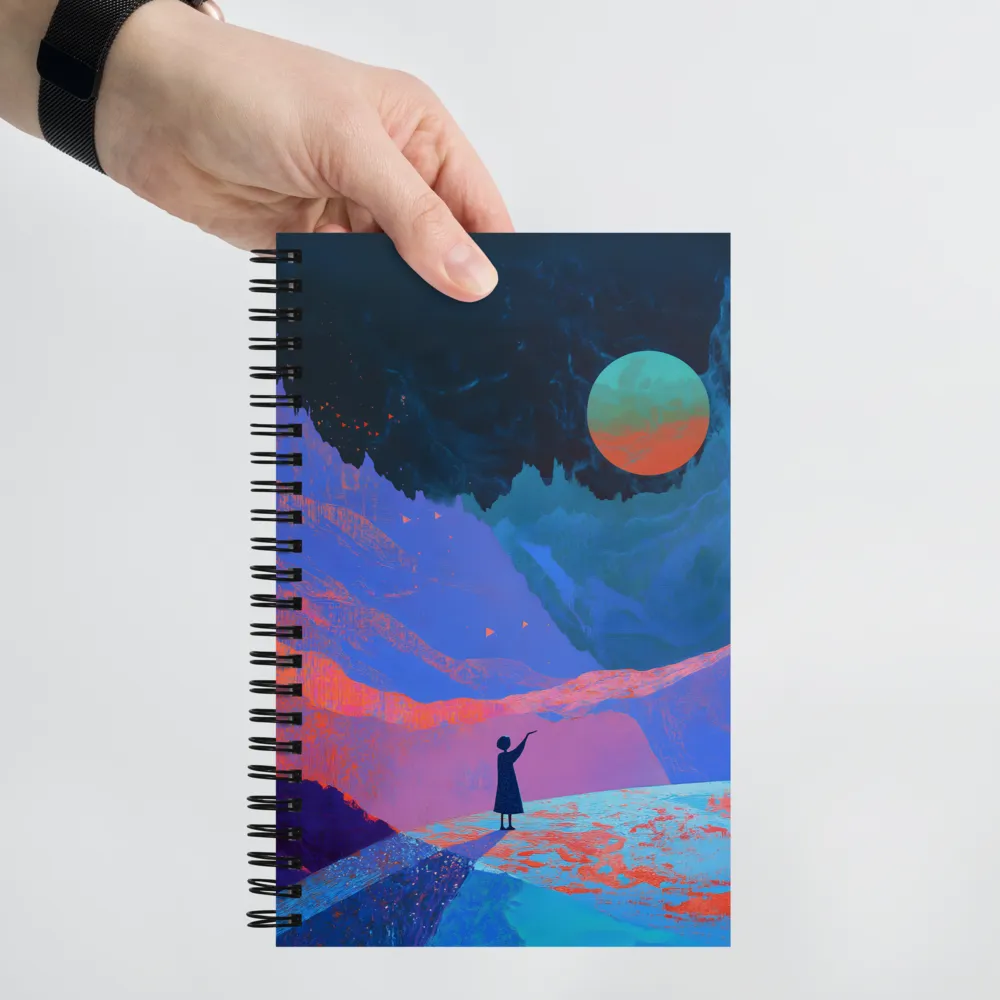 Journey to the Celestial Realm | Spiral Notebook