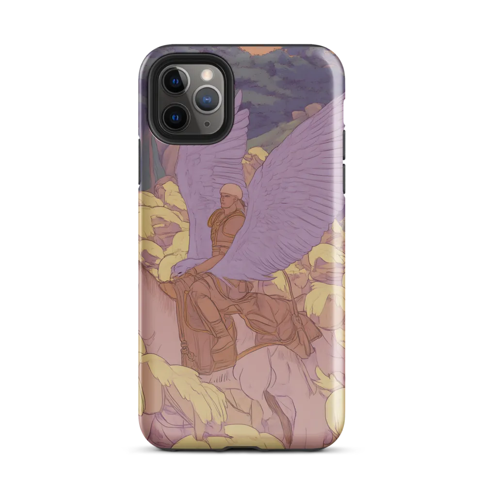 The Winged Guardian | Phone Case |  11 Pro Max | Tough Case | Glossy