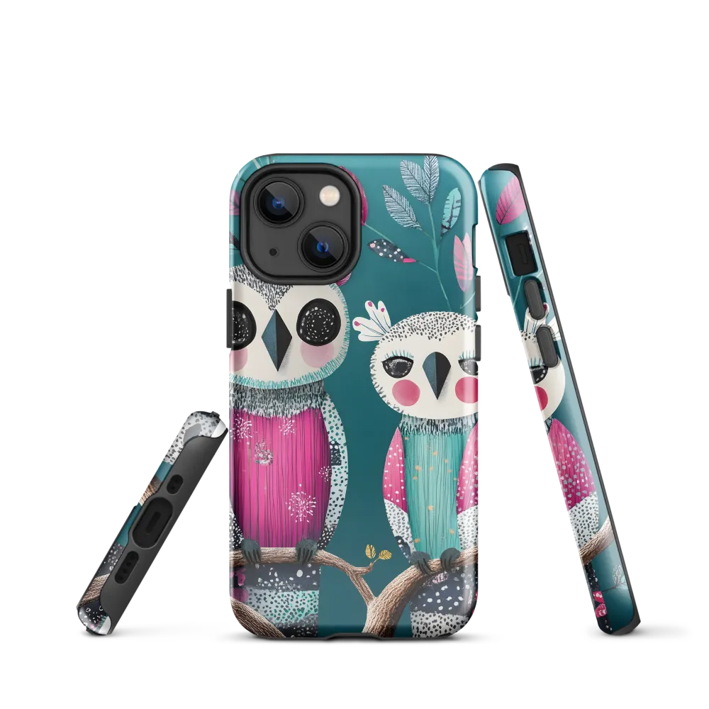 Whimsical Duo: A Celebration of Nature and Color
