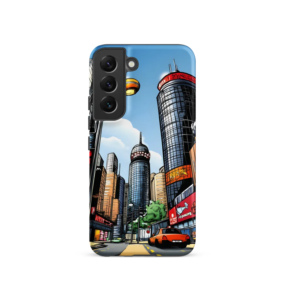 Urban Pulse: A Comic Cityscape