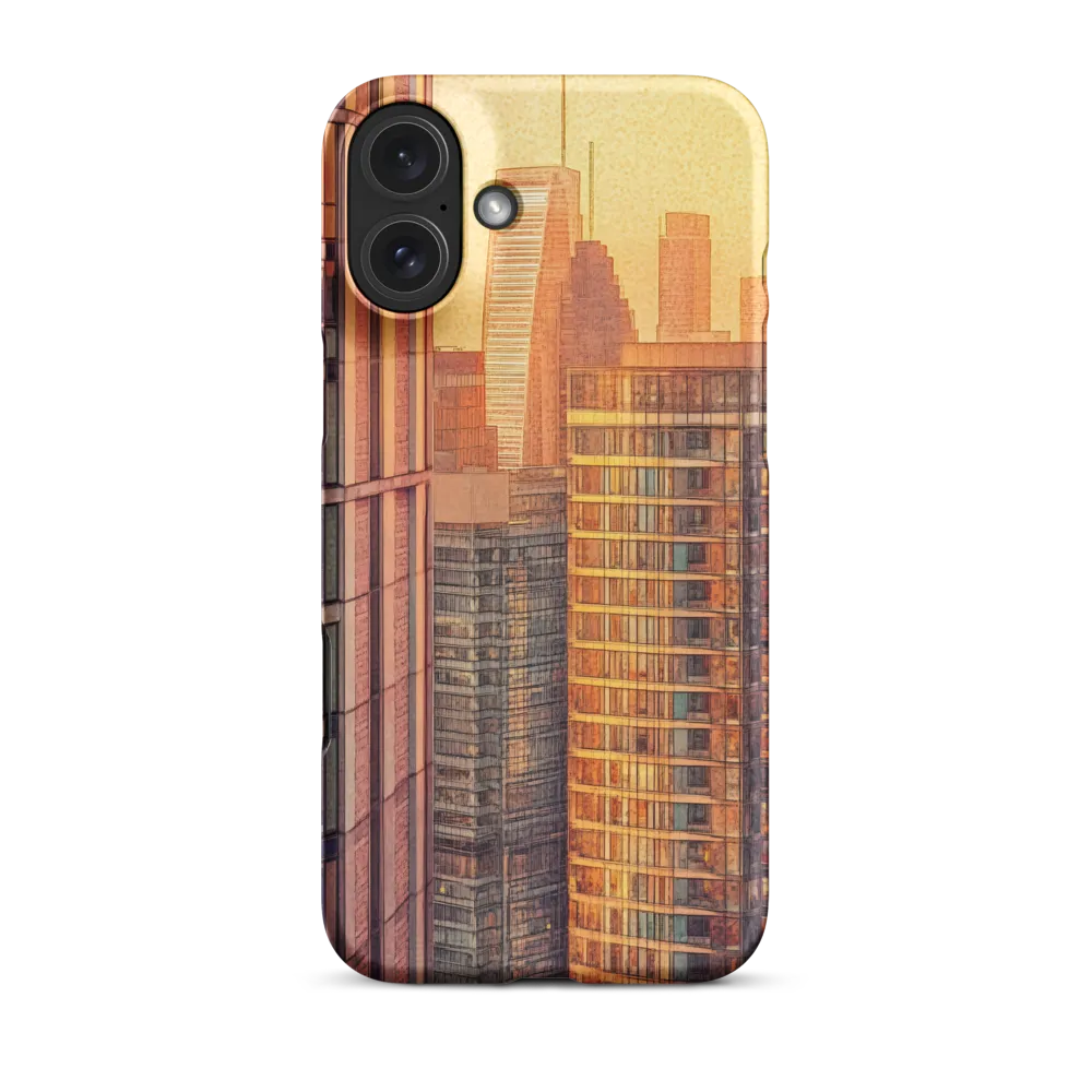 Urban Serenity at Sunset