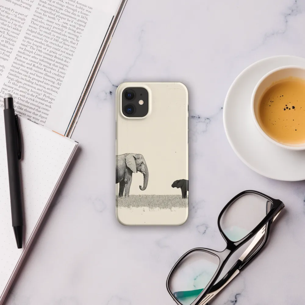 Contrasting Companions | Phone Case |  12 Mini | Snap Case | Matte