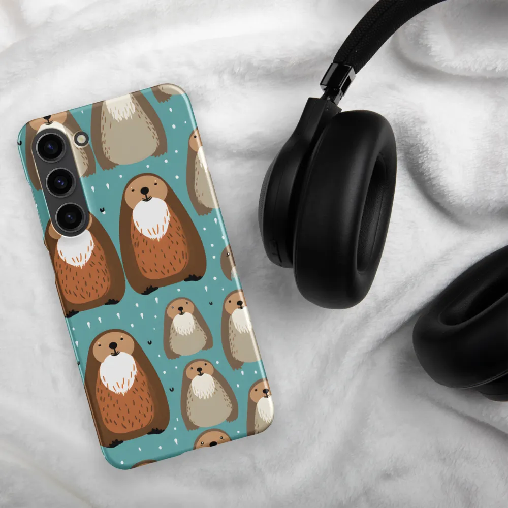 Whimsical Otter Pattern
