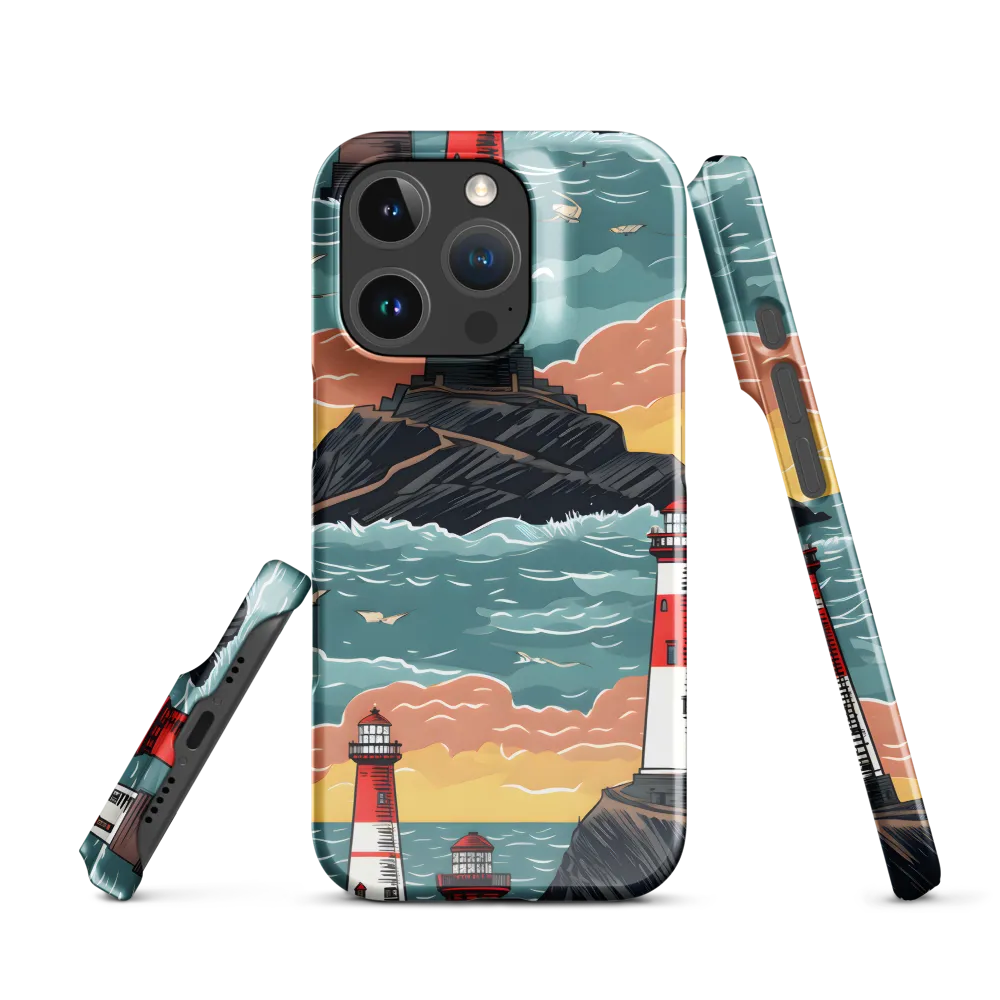 Lighthouses in a Whimsical Ocean
