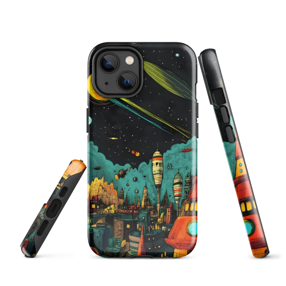 Galactic Cityscape: A Journey Through Imagination