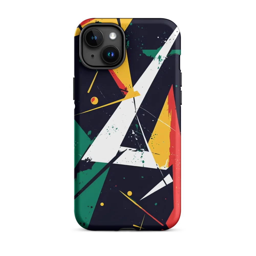 Dynamic Geometries | Phone Case |  15 Plus | Tough Case | Matte